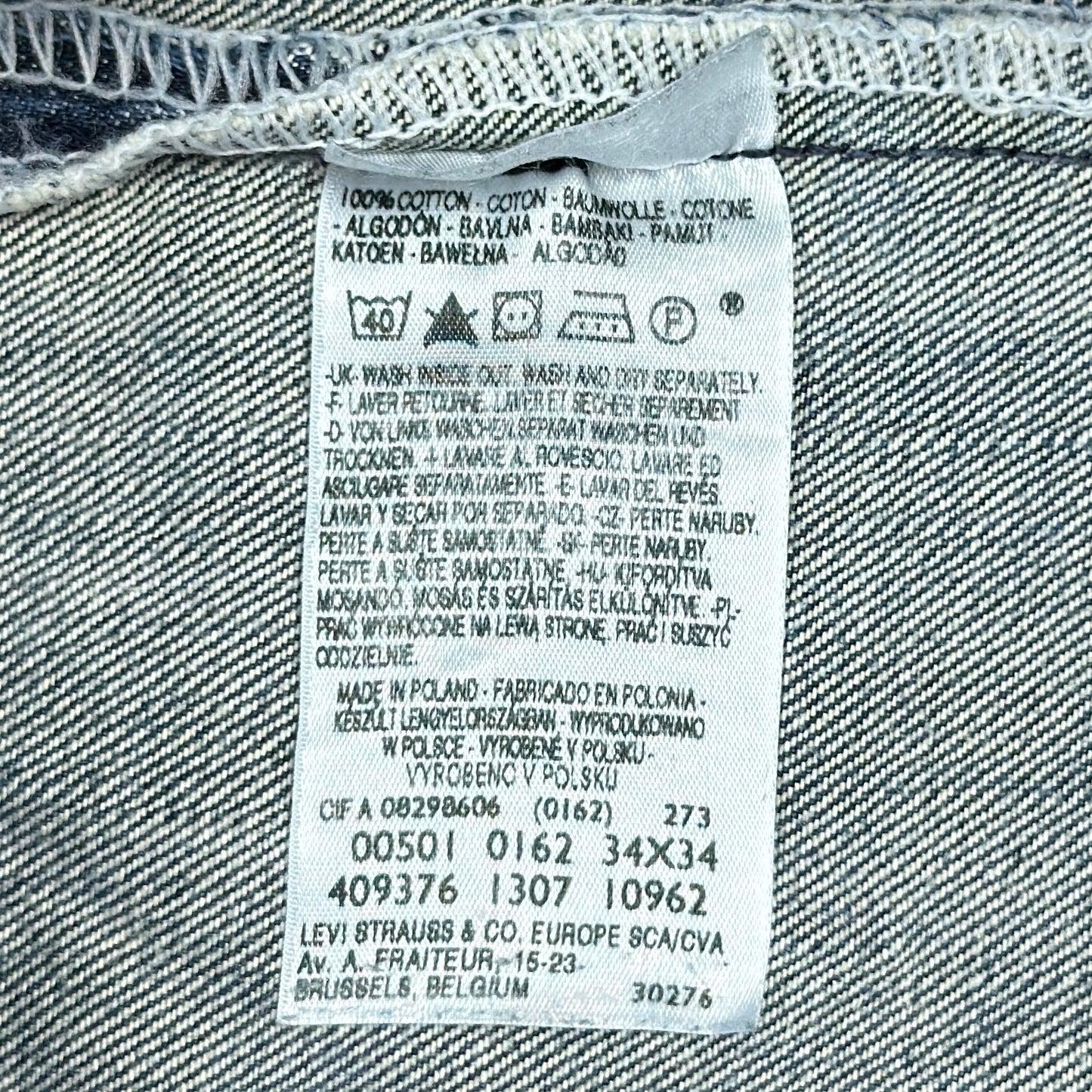 Blugi Levi's 501 Vintage - W32/L34