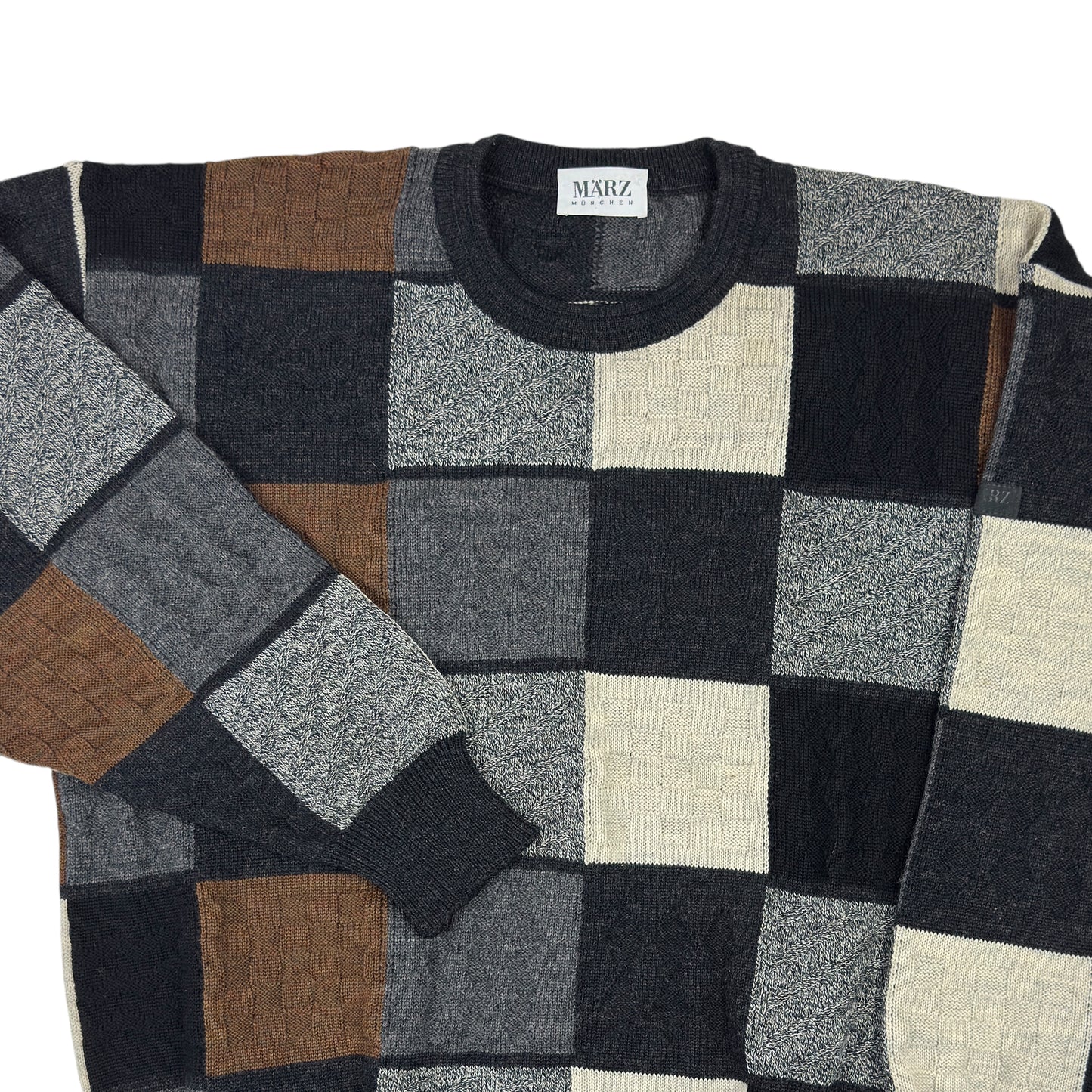 Pulover MARZ Vintage 100% Lână - L