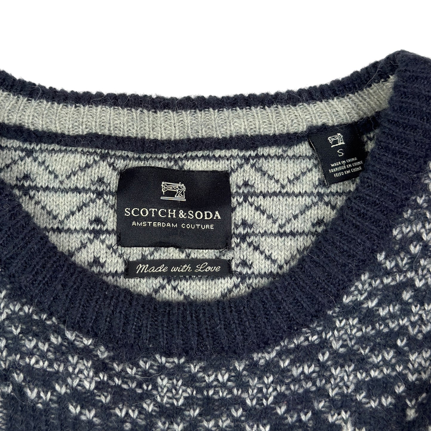 Pulover Scotch&Soda Lână Alpaca Mohair - S