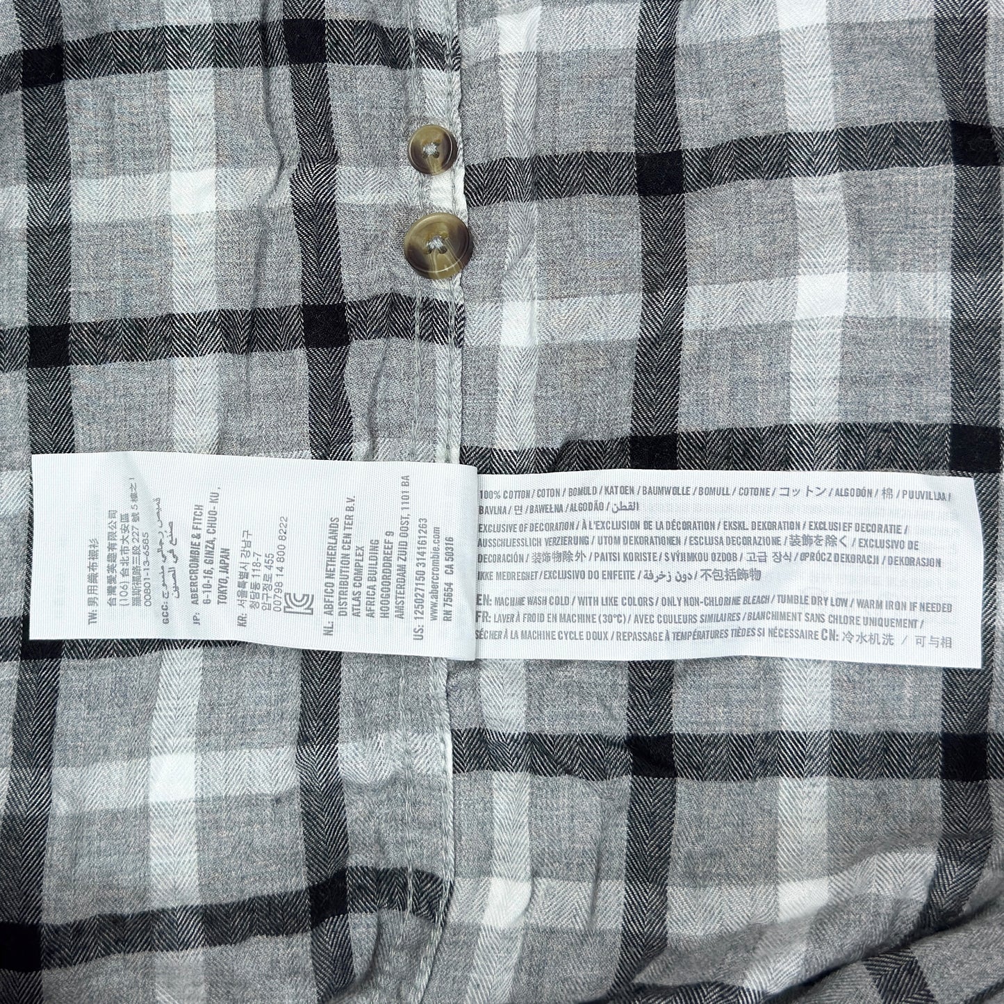 Cămașă Flannel Abercrombie&Fitch