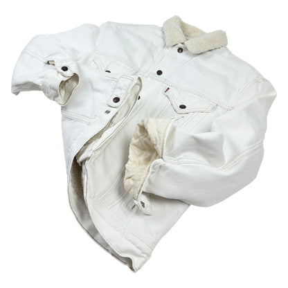 Jachetă Sherpa Levi's Vintage Din Anul 1992 - M