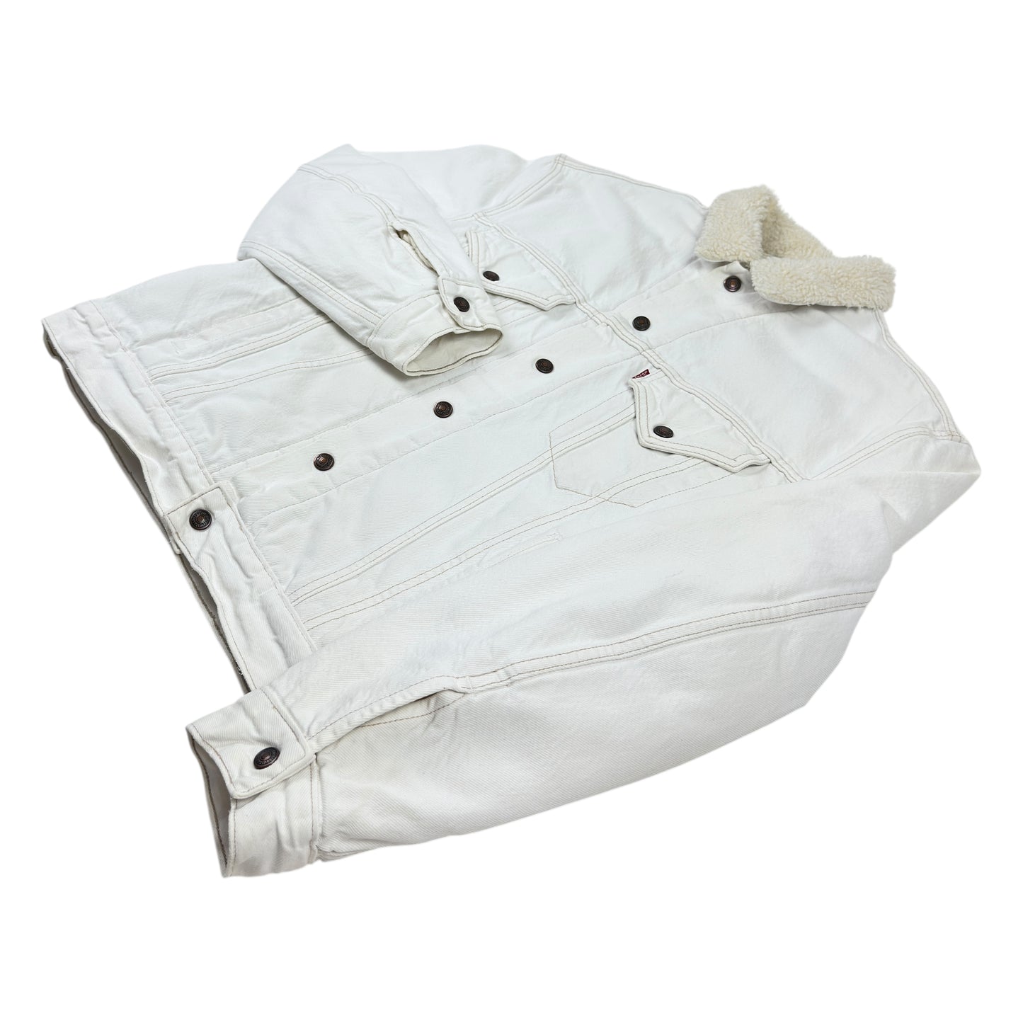 Jachetă Sherpa Levi's Vintage Din Anul 1992 - M