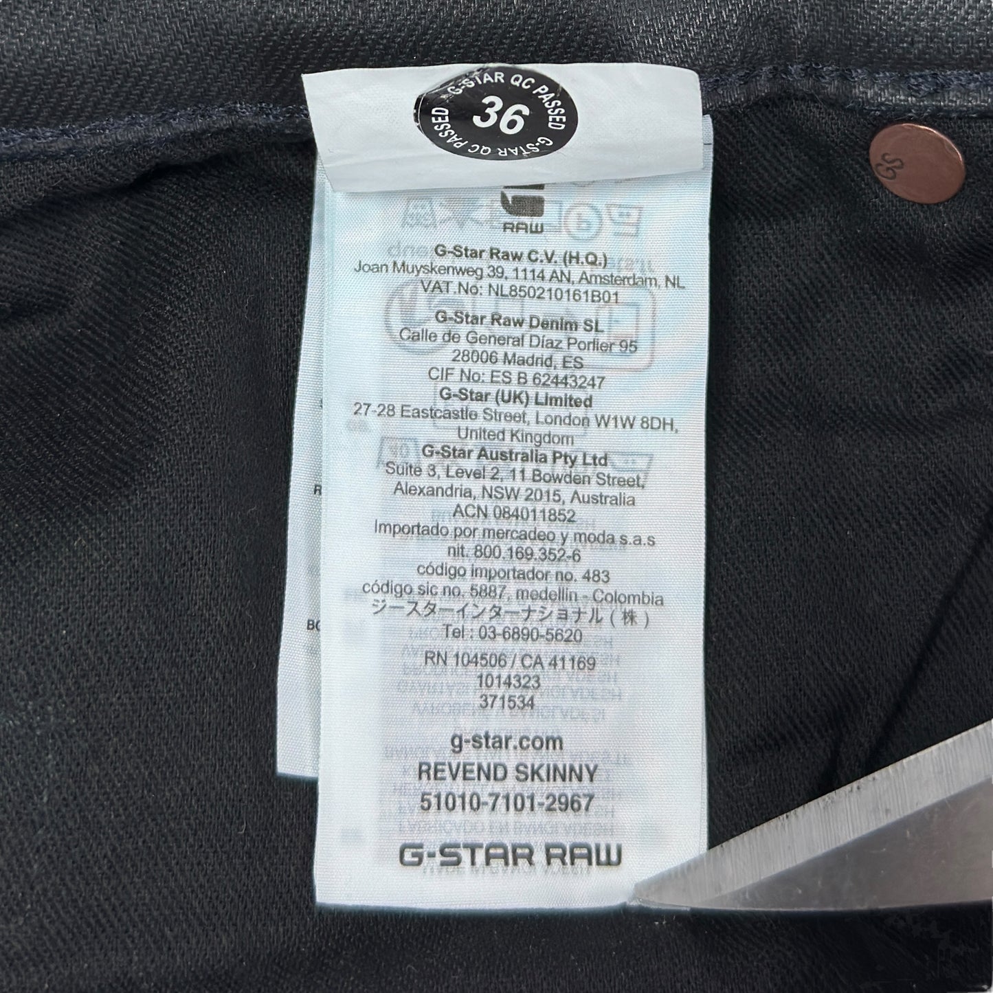 Blugi G-Star - W31/L32