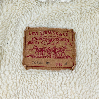 Jachetă Sherpa Levi's Vintage Din Anul 1992 - M