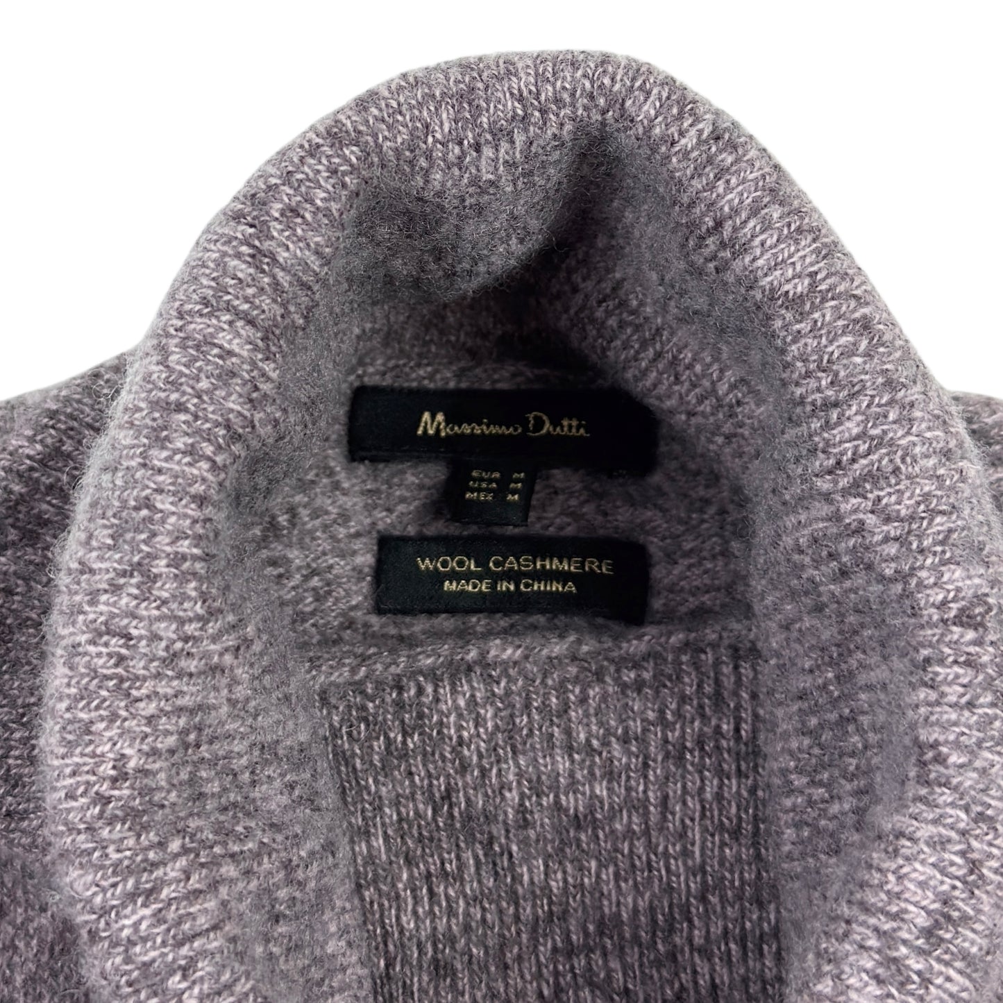 Pulover Massimo Dutti Femei 96% Lână 4% Caşmir - S