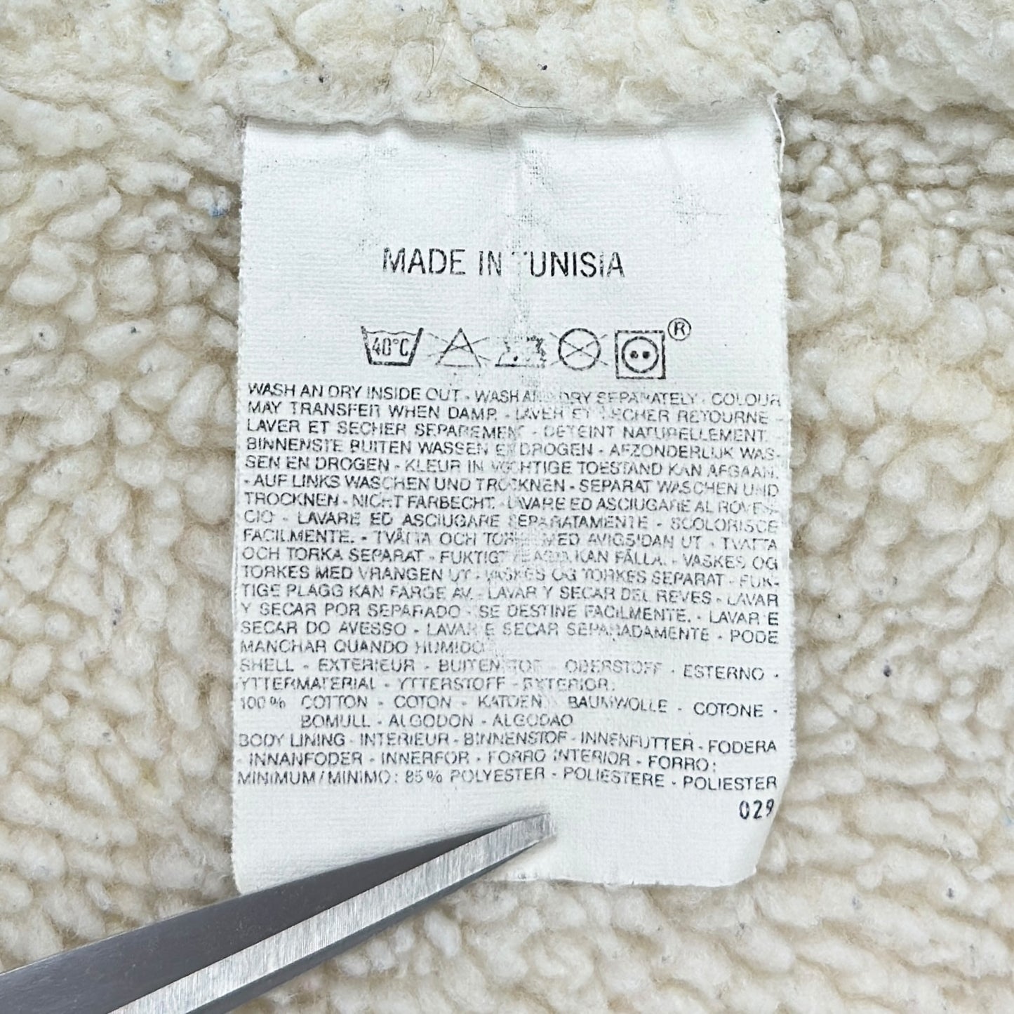 Jachetă Sherpa Levi's Vintage Din Anul 1992 - M