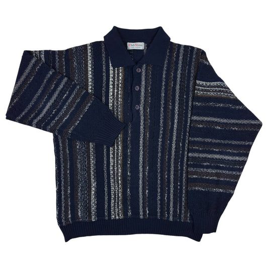 Pulover Club Uomo Vintage 35% Lână - M