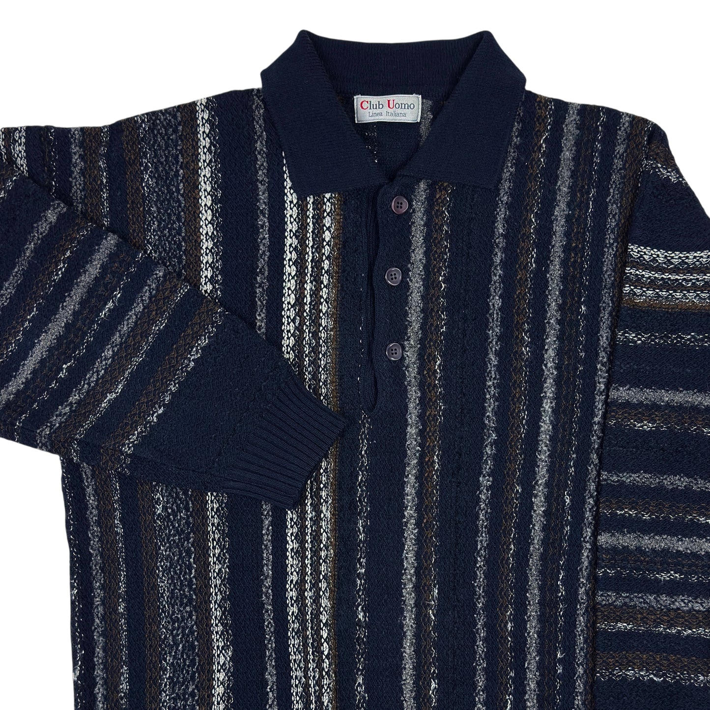 Pulover Club Uomo Vintage 35% Lână - M