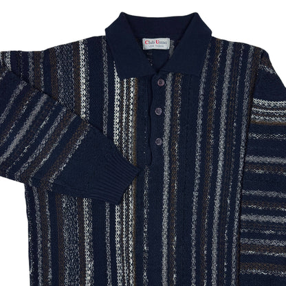 Pulover Club Uomo Vintage 35% Lână - M