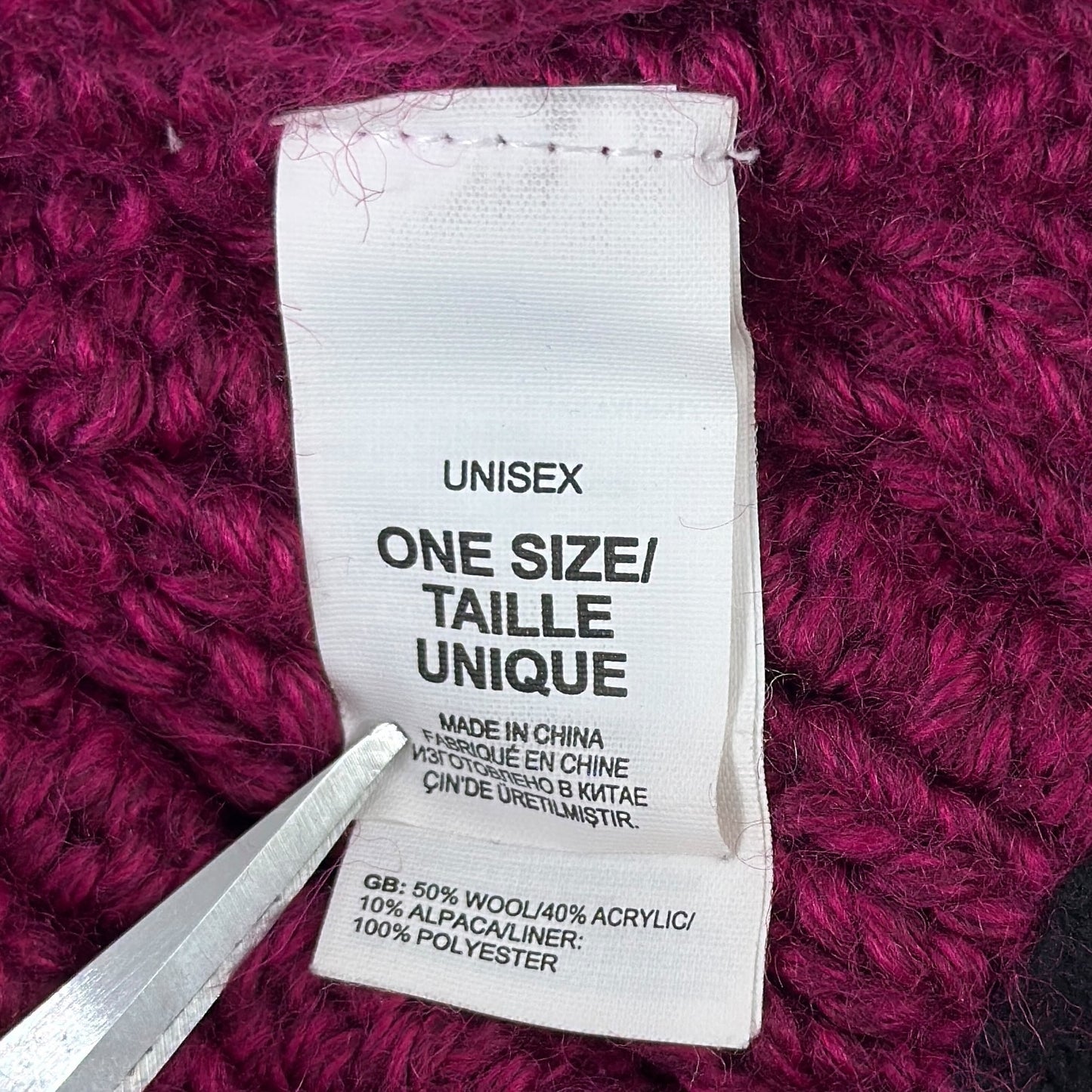 Căciulă TheNorthFace Unisex 50% Lână 10% Alpaca