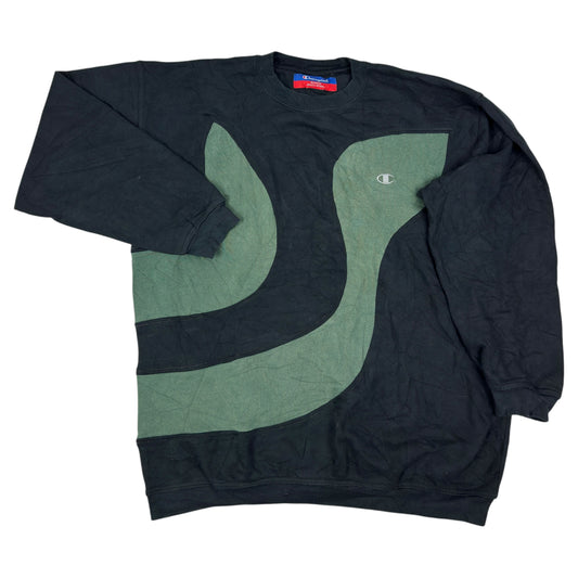 Bluză Custom Reworked Champion - XXL