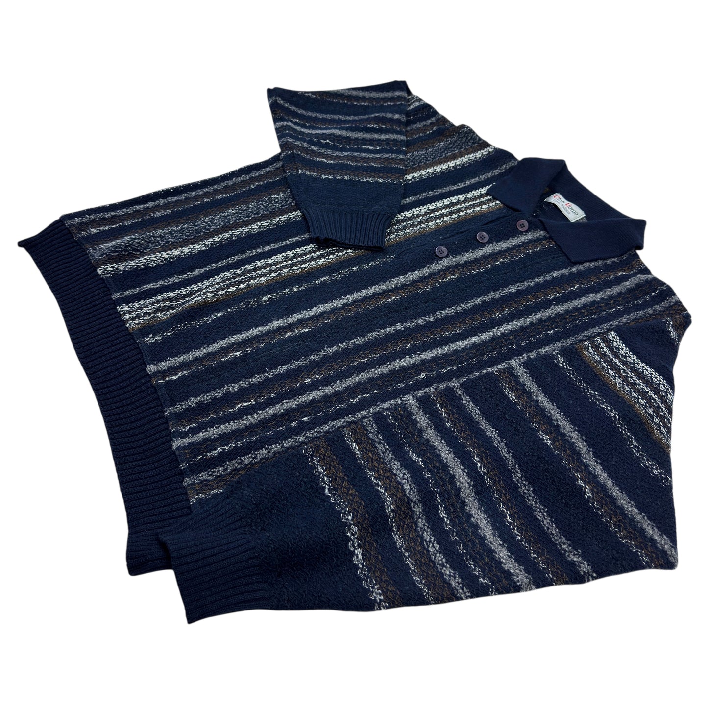 Pulover Club Uomo Vintage 35% Lână - M