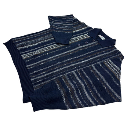 Pulover Club Uomo Vintage 35% Lână - M