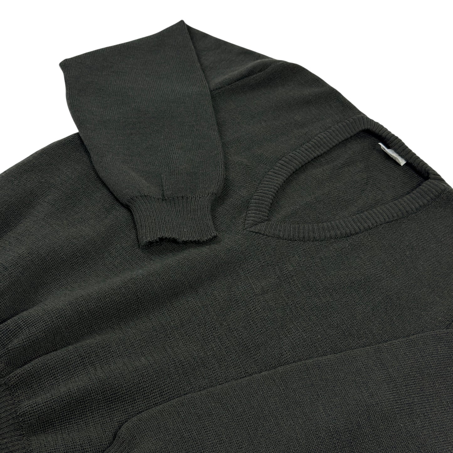 Pulover Micromedia Army Vintage 100% Lână - S