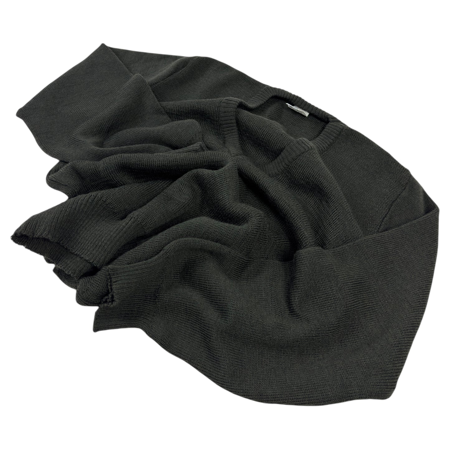 Pulover Micromedia Army Vintage 100% Lână - S