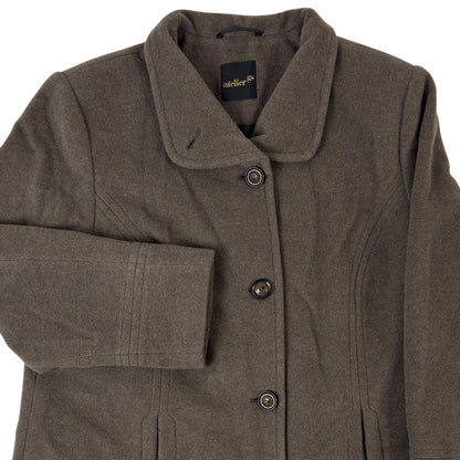 Palton Atelier GS Femei 70% Lână 10% Caşmir - XL