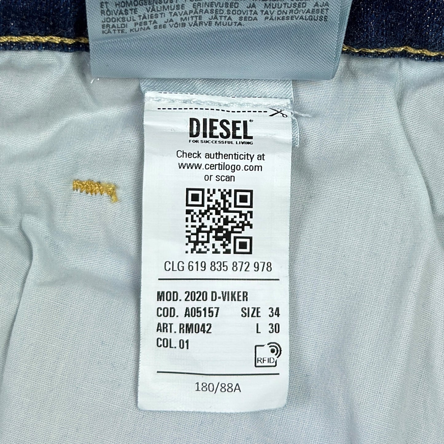 Blugi Diesel - W34/L30