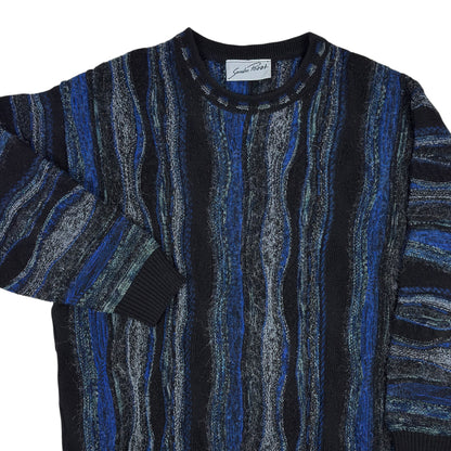 Pulover Sandro Pozzi Coogi Style Vintage 45% Lână - L