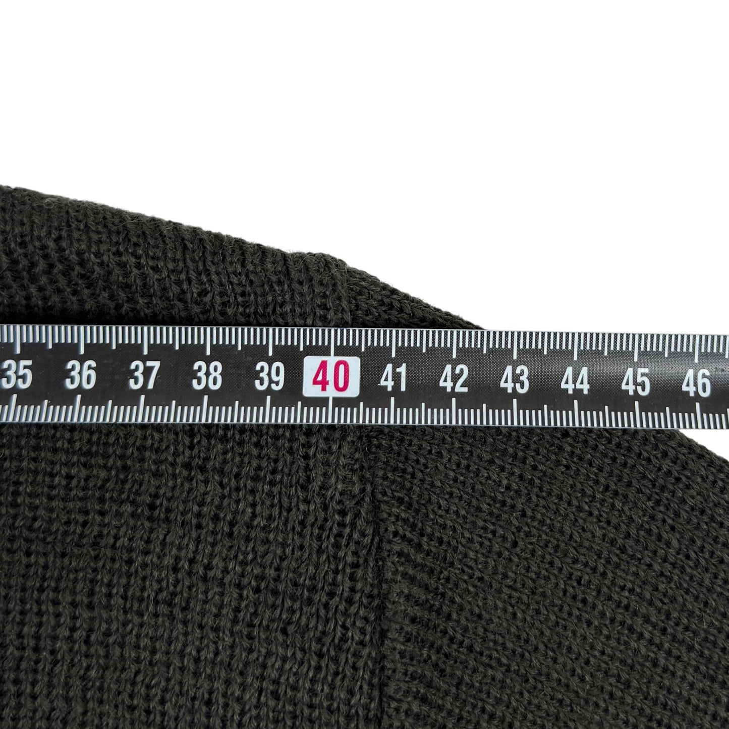 Pulover Micromedia Army Vintage 100% Lână - S