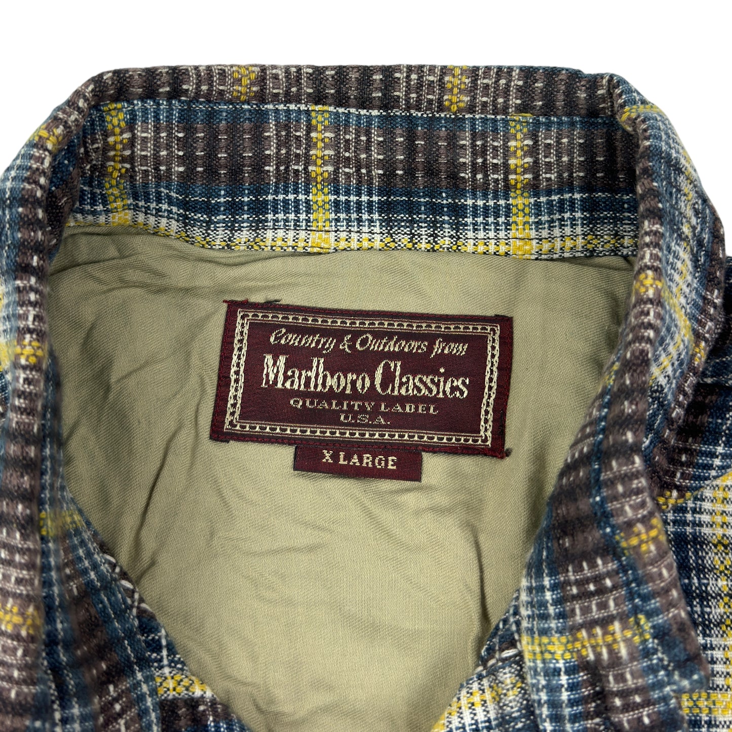 Cămașă Flannel Malboro Vintage