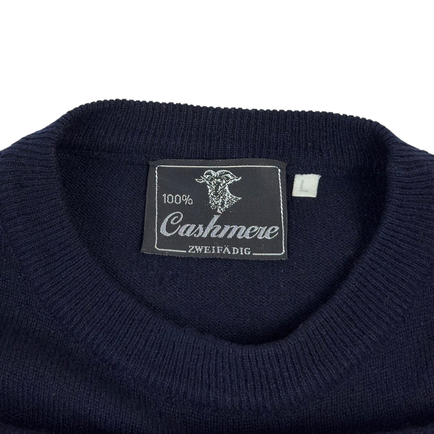Pulover Zweifadig 100% Cașmir - L