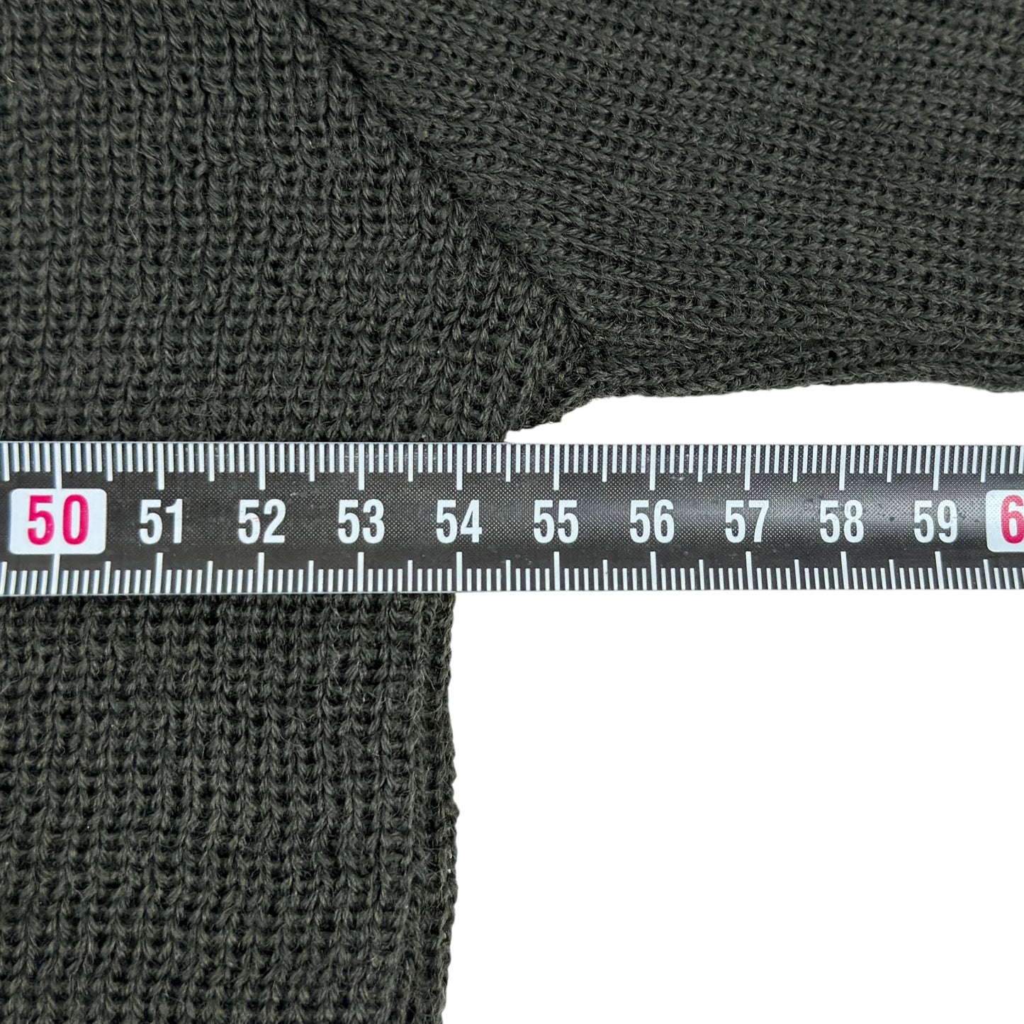 Pulover Micromedia Army Vintage 100% Lână - S