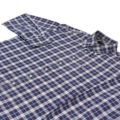 Cămașă Flannel Tommy Hilfiger Vintage - XL