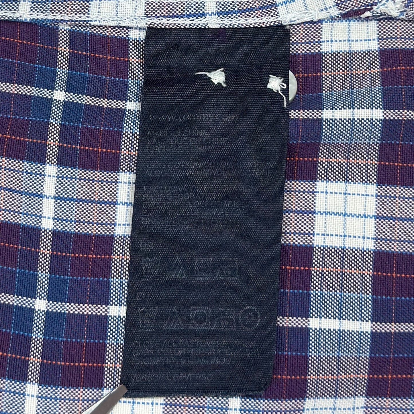 Cămașă Flannel Tommy Hilfiger Vintage - XL