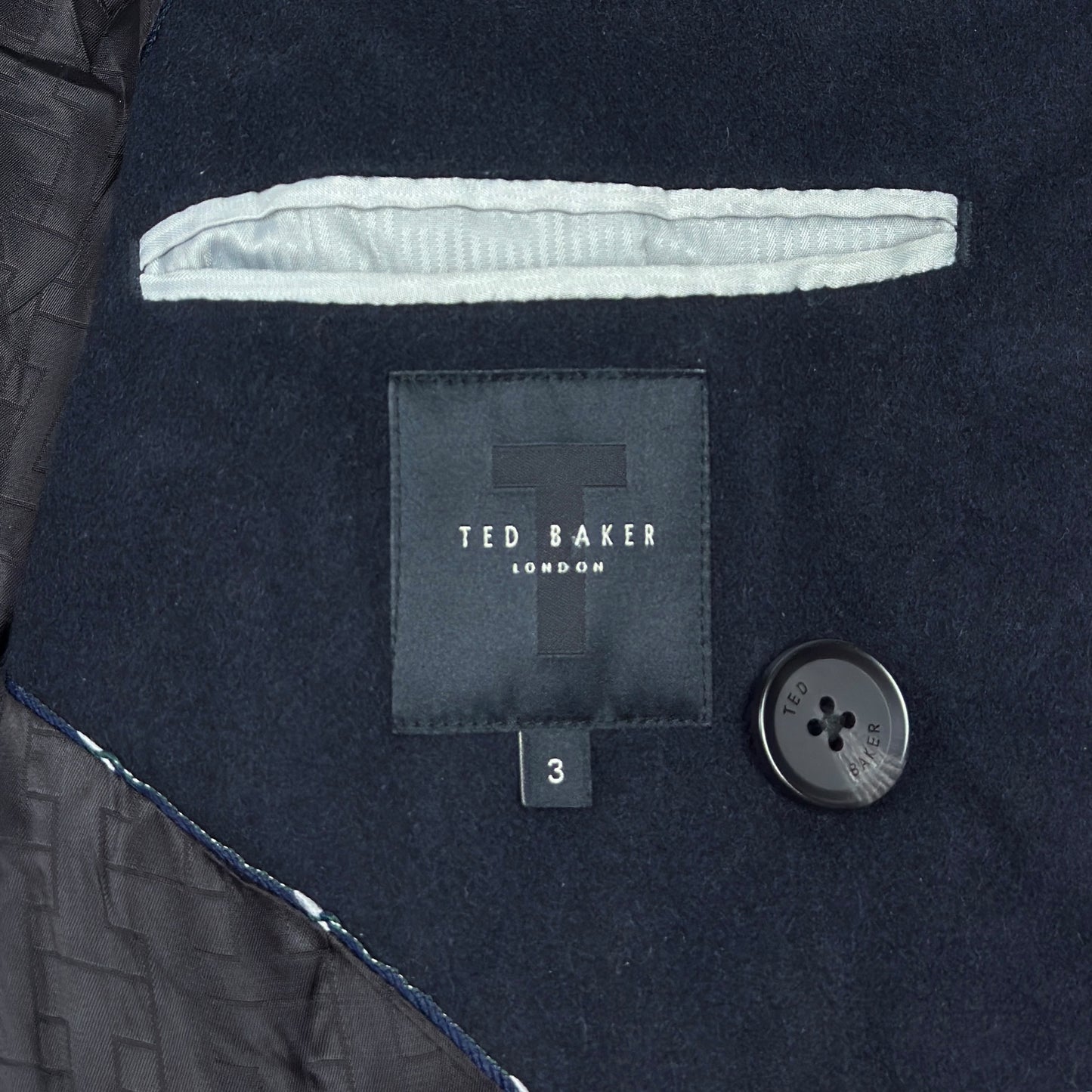 Palton Ted Baker 57% Lână - M