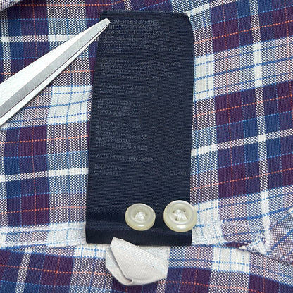 Cămașă Flannel Tommy Hilfiger Vintage - XL