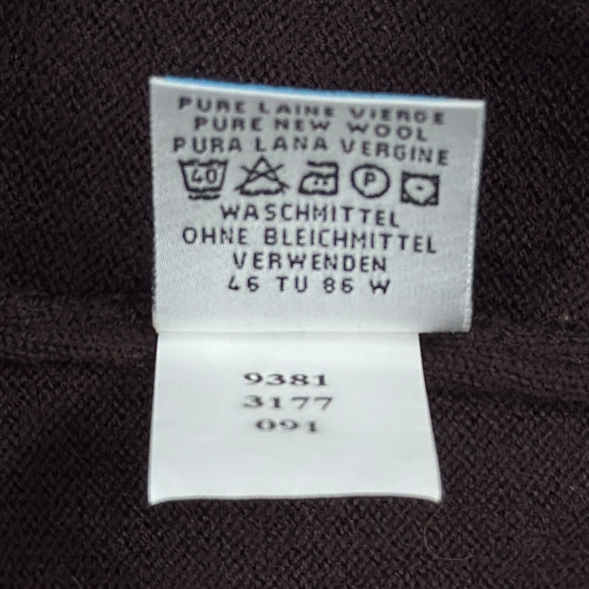 Vestă Burlington 100% Lână - M/L