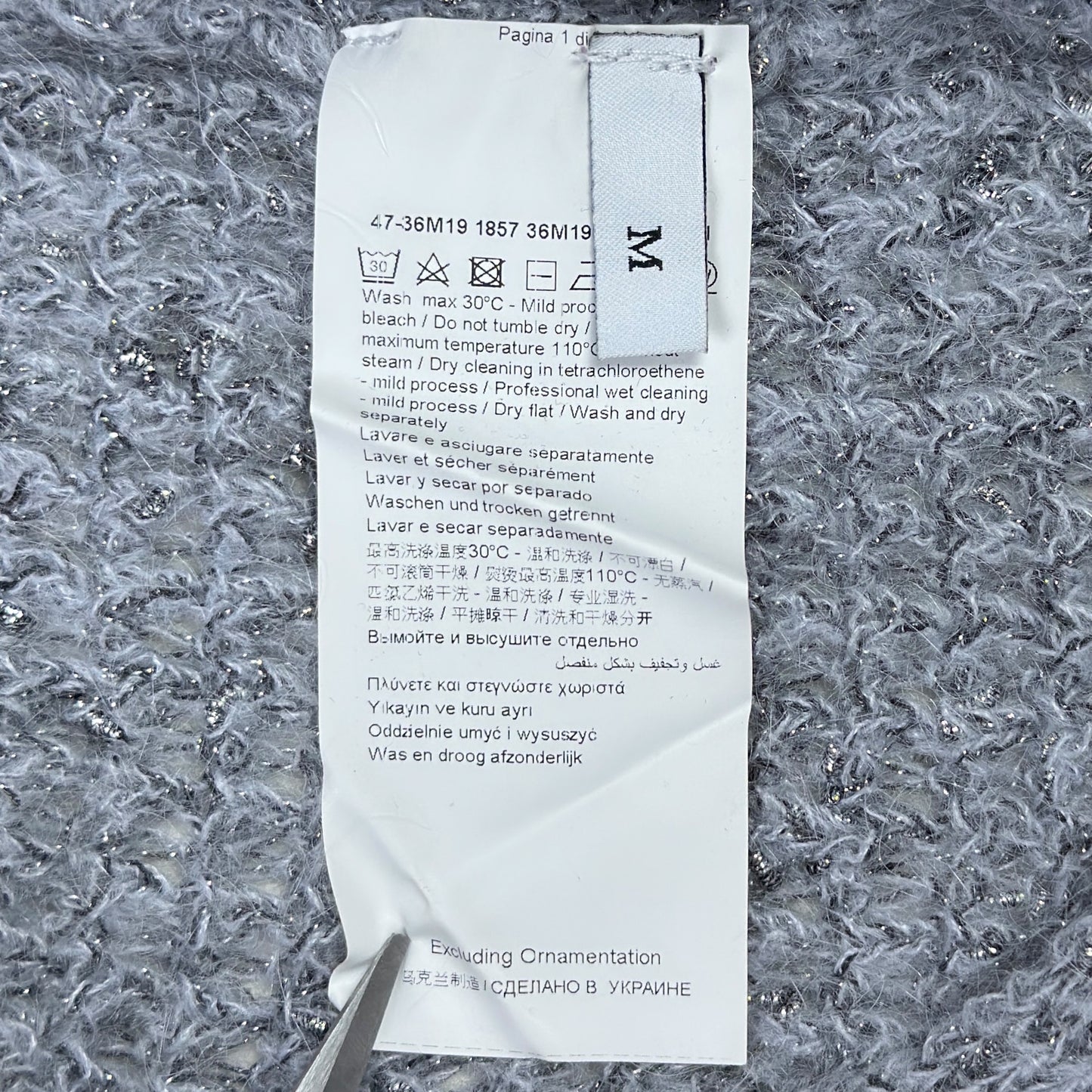 Pulover Trussardi Femei 16% Mohair 6% Lână - M
