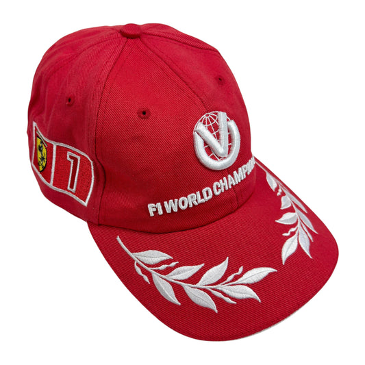 Şapcă Ferrari Michael Schumacher F1 Vintage Din Anul 2000