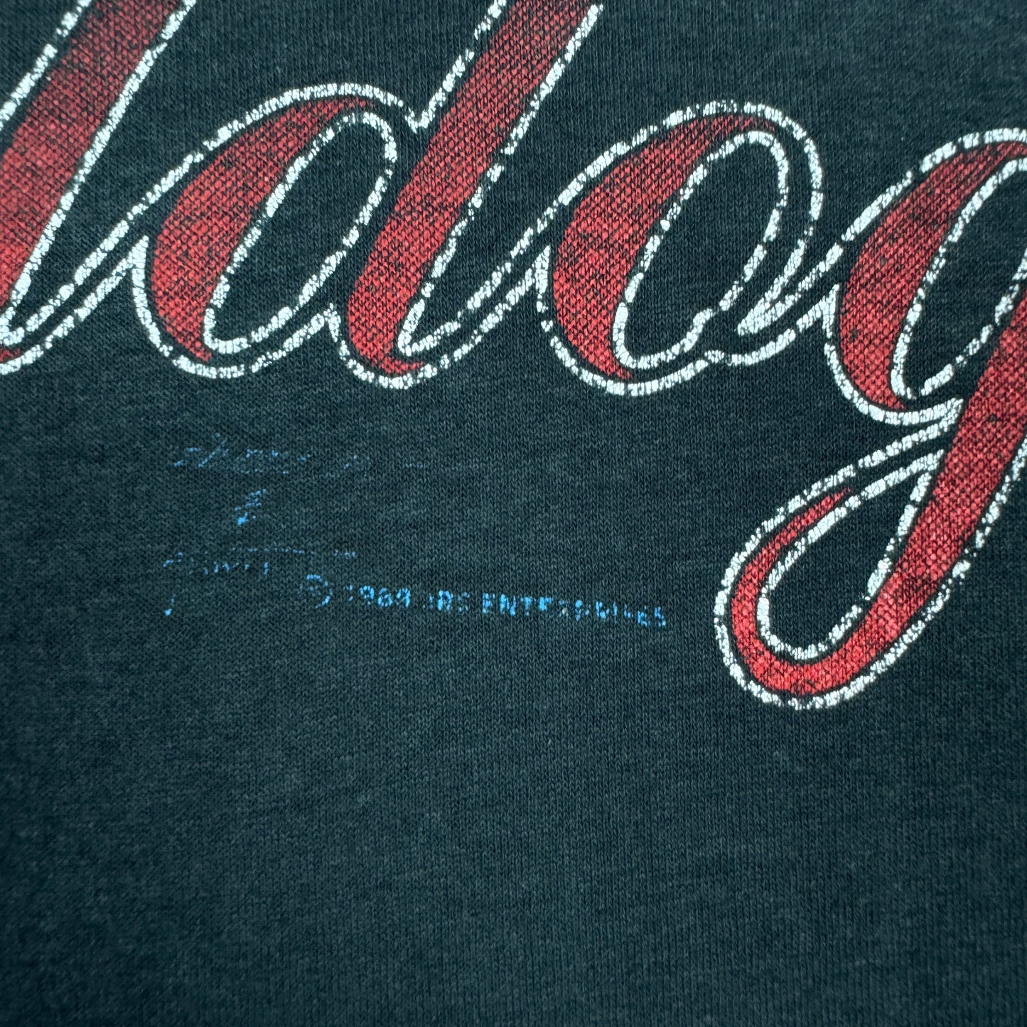 Tricou Las Vegas Bulldogs Single Stitch Vintage Din Anul 1989 - M