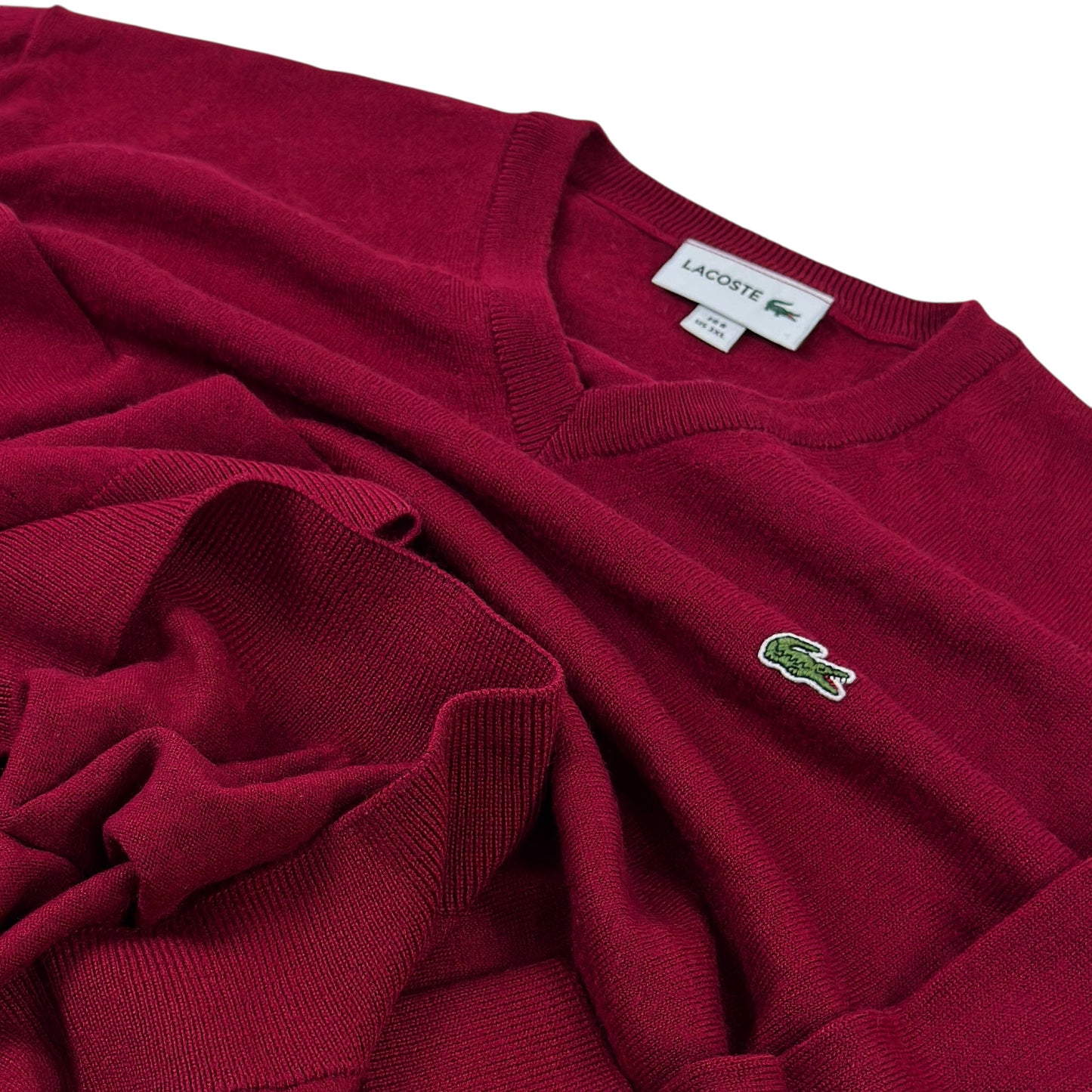 Pulover Lacoste 50% Lână - L/XL