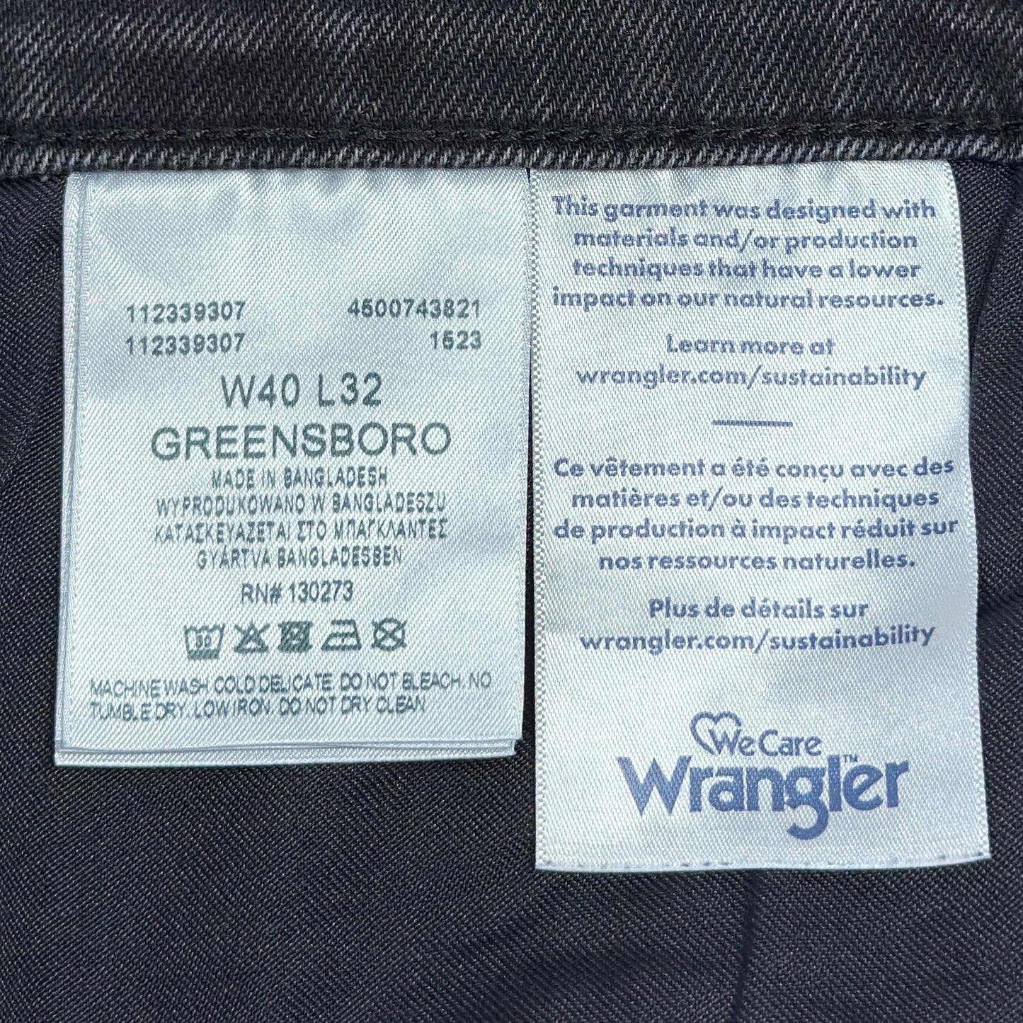 Blugi Wrangler - W40/L32