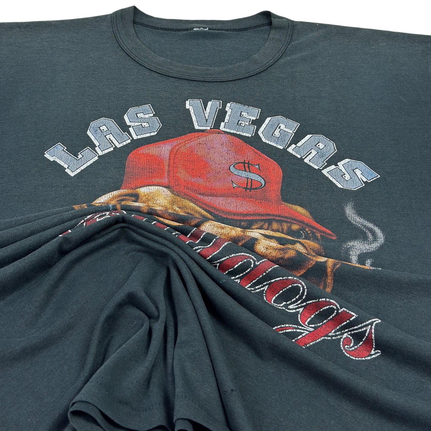 Tricou Las Vegas Bulldogs Single Stitch Vintage Din Anul 1989 - M