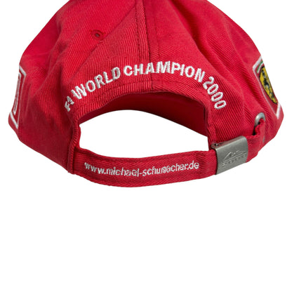 Şapcă Ferrari Michael Schumacher F1 Vintage Din Anul 2000