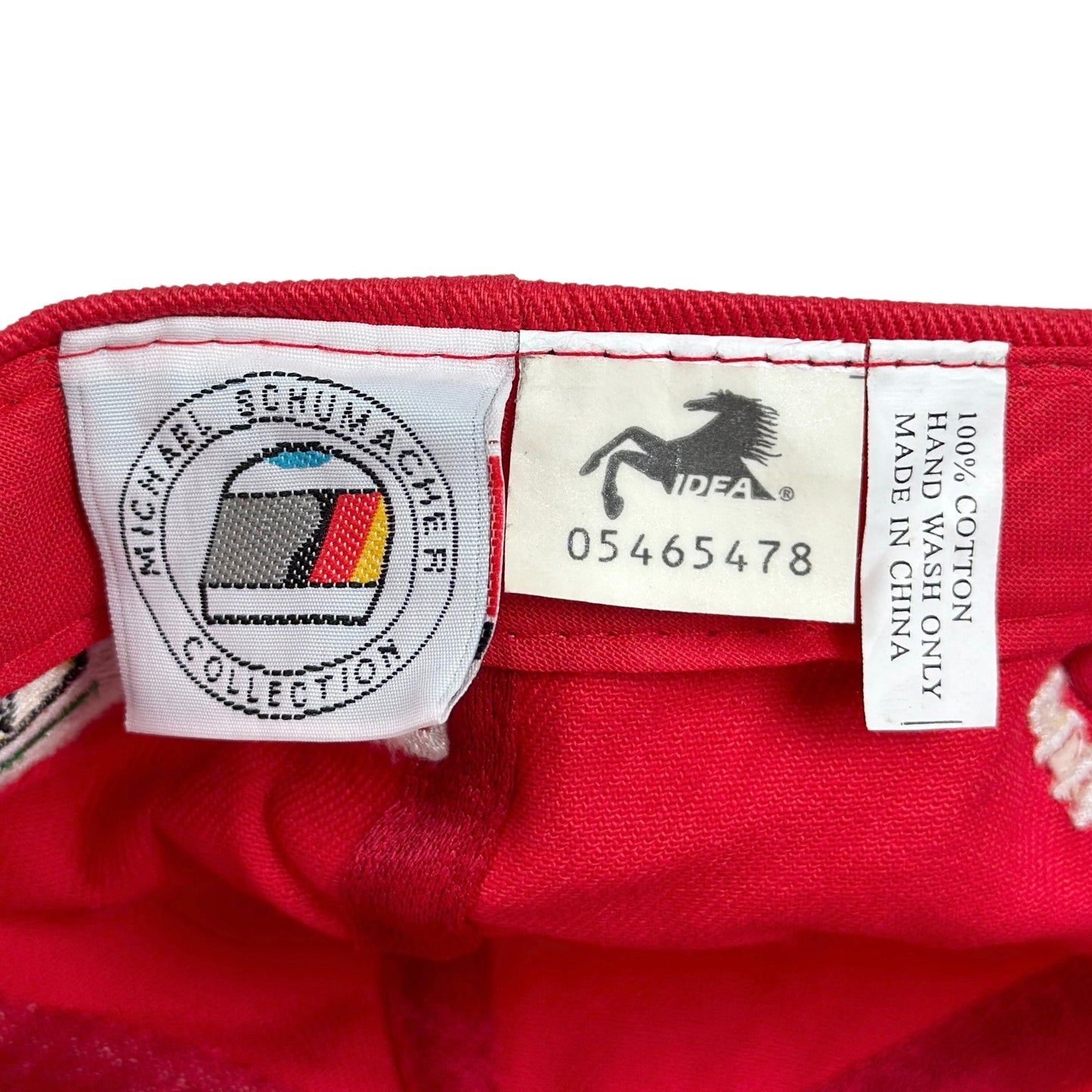 Şapcă Ferrari Michael Schumacher F1 Vintage Din Anul 2000