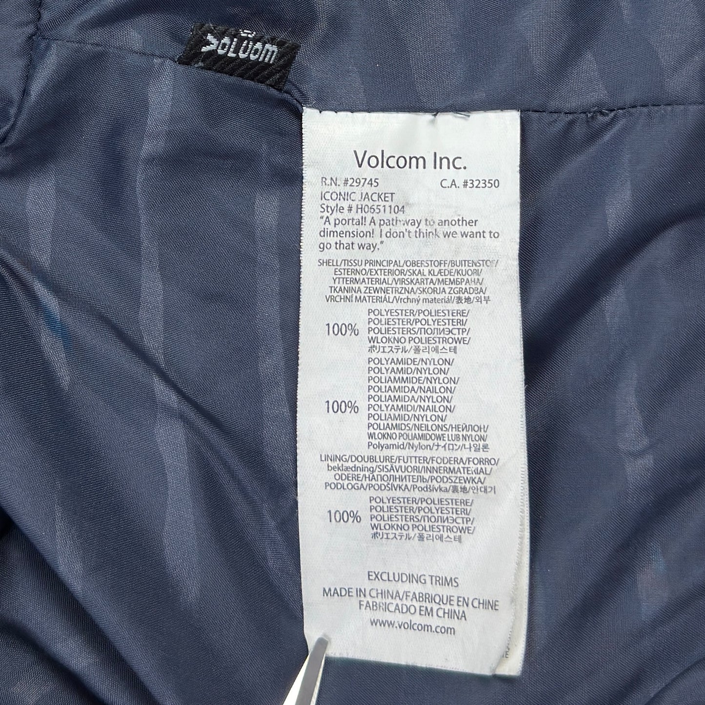 Geacă Ski Snowboard Volcom - M