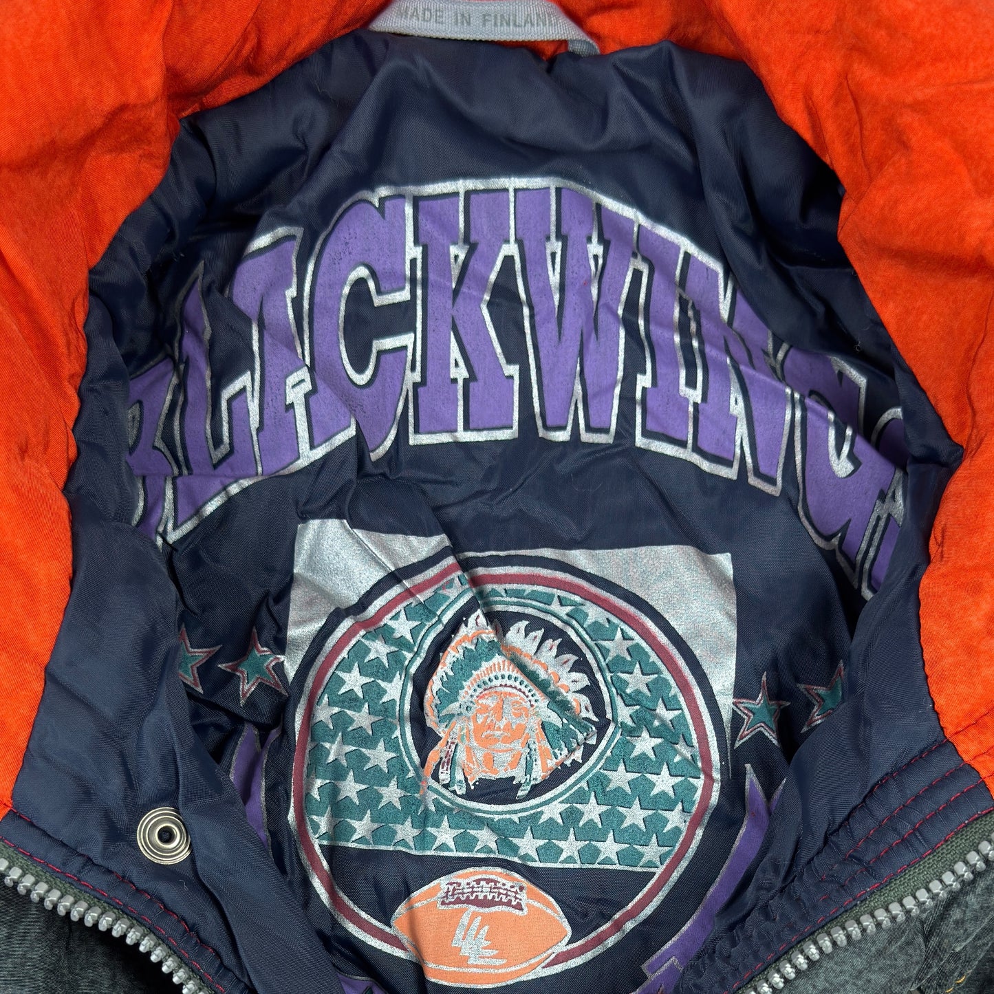 Geacă Black Wings Vintage 90s - M/L