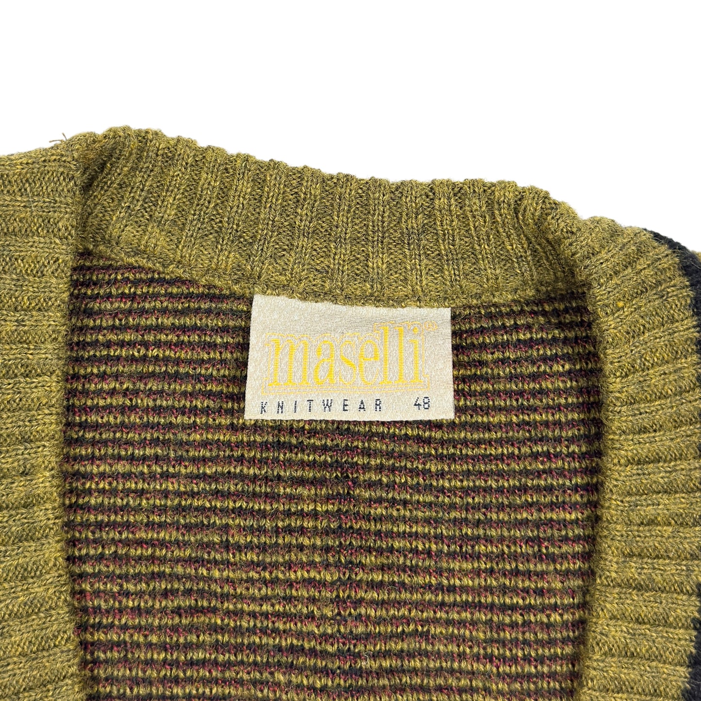 Vestă Maselli Vintage 60% Lână - M