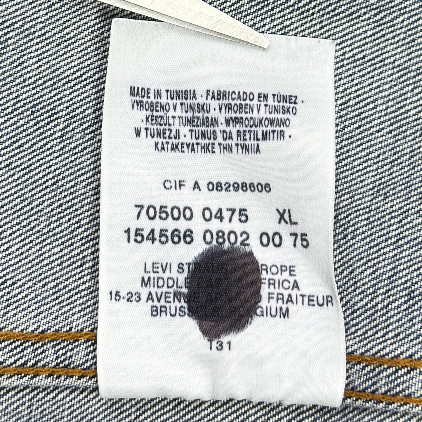 Jachetă Levi's Vintage Din Anul 2002 Femei - XL