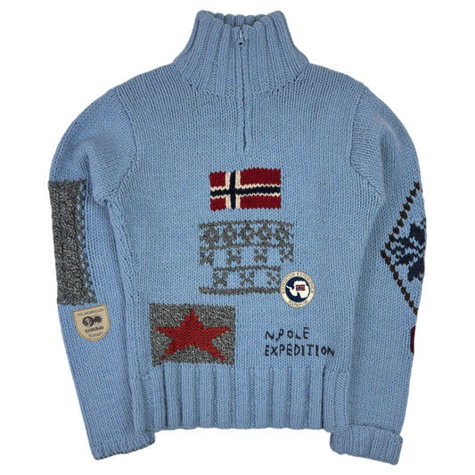 Pulover Napapijri Vintage Femei 54% Lână - S