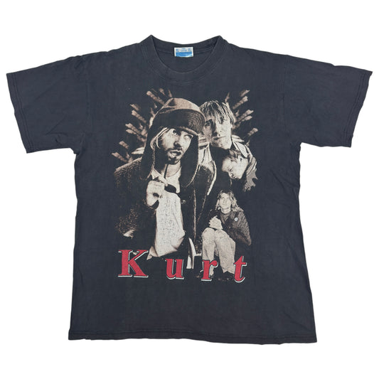 Tricou Nirvana x Kurt Cobain Memorial Vintage 90s - XL