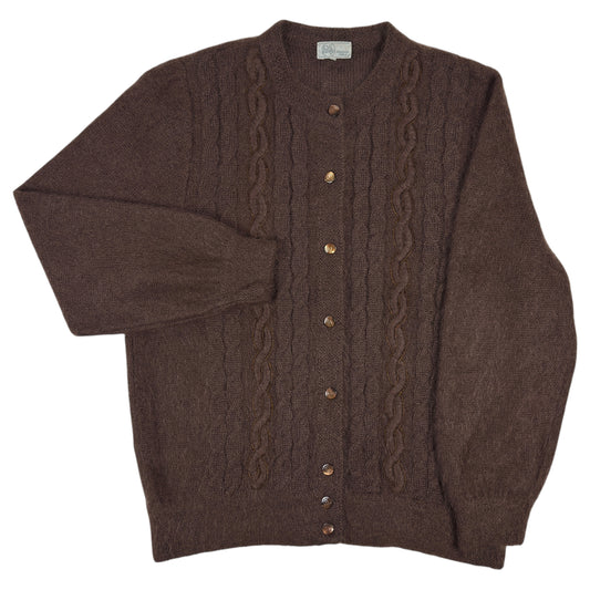 Cardigan Il Punto Vintage Femei 75% Mohair - L