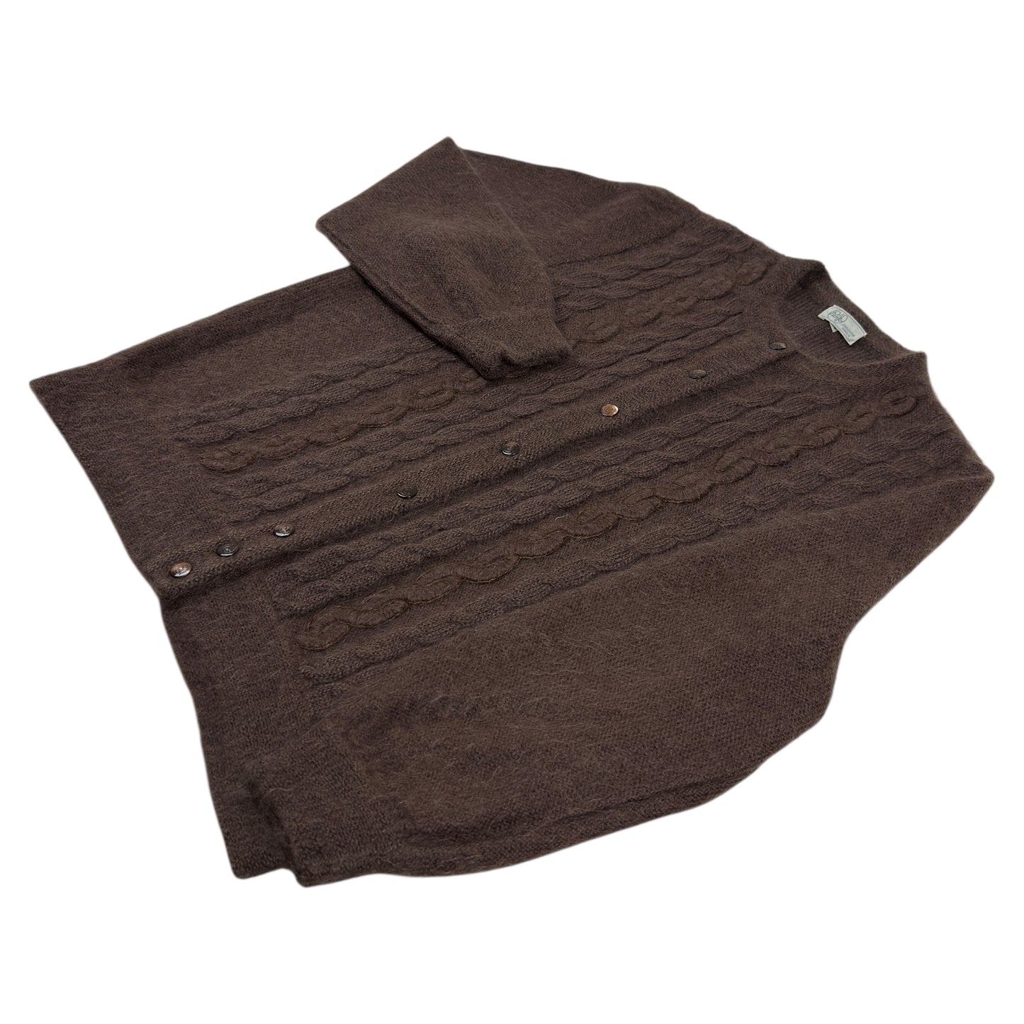 Cardigan Il Punto Vintage Femei 75% Mohair - L