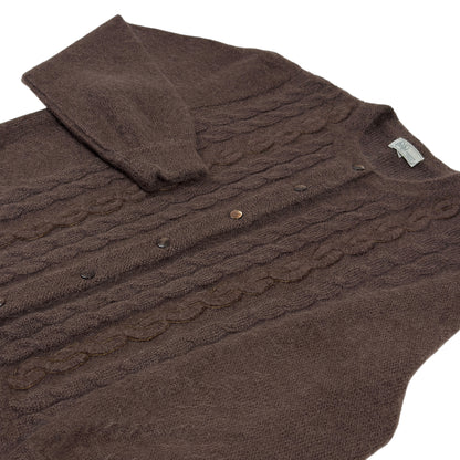Cardigan Il Punto Vintage Femei 75% Mohair - L
