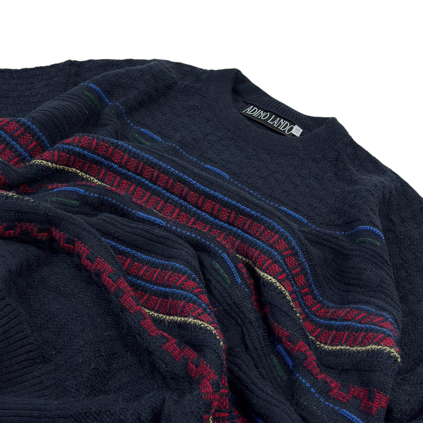 Pulover Adino Lando Vintage 30% Lână 10% Alpaca - XXL