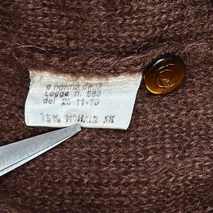 Cardigan Il Punto Vintage Femei 75% Mohair - L